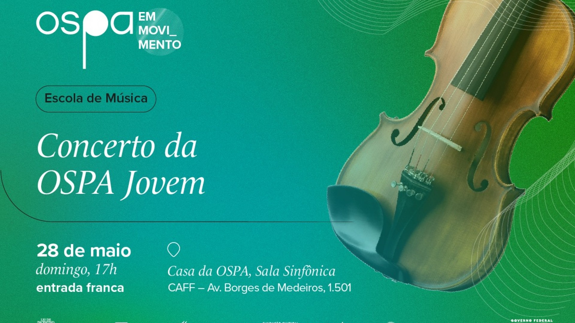 OSPA realiza concerto especial em alusão ao Bicentenário da Independência  na sexta-feira, dia 9/9 - OSPA - Orquestra Sinfônica de Porto Alegre