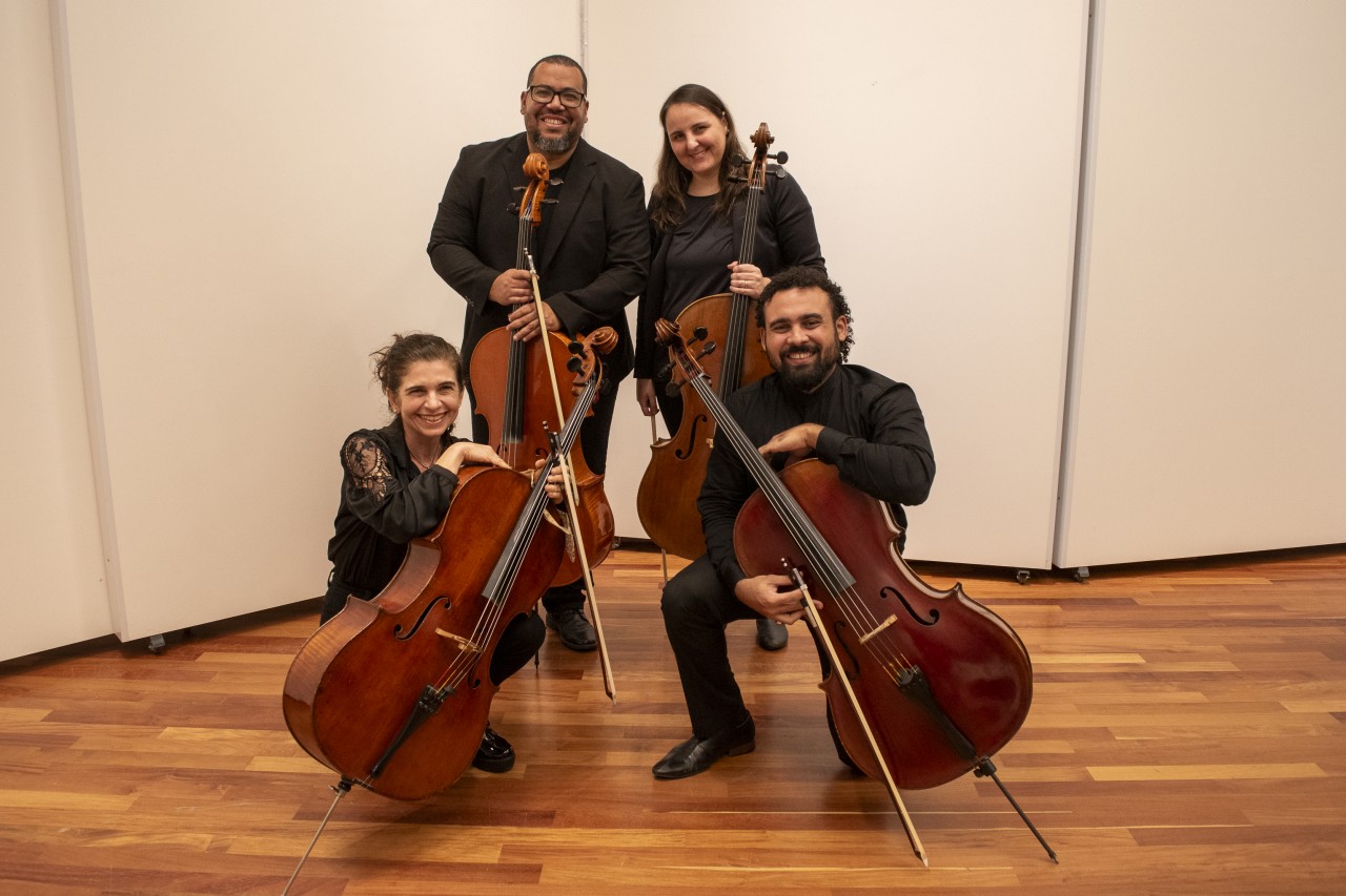 Quarteto de violoncelos Quatricelli   Creditos Antônia Gatto ASCOM OSPA 1